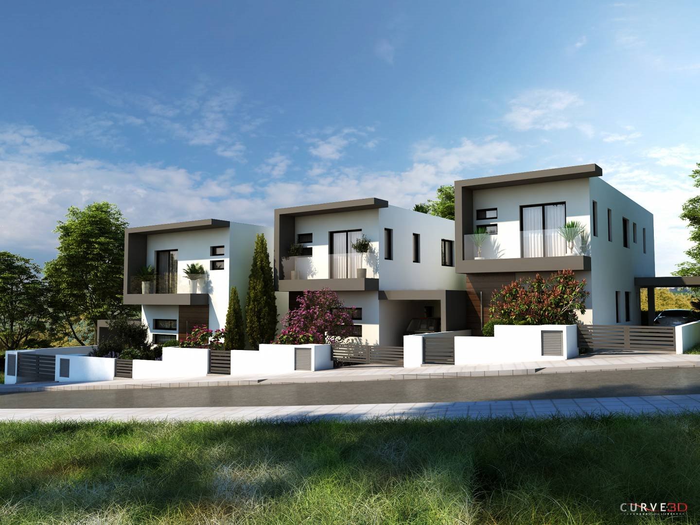 Three Houses in Oroklini