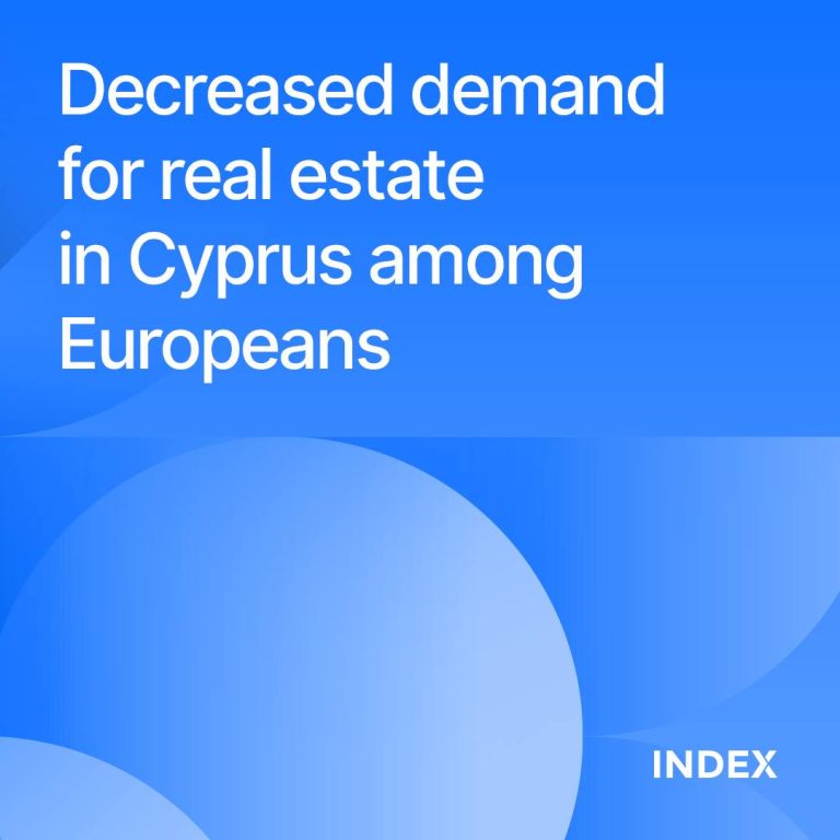 Decreased demand for Real Estate in Cyprus among Europeans