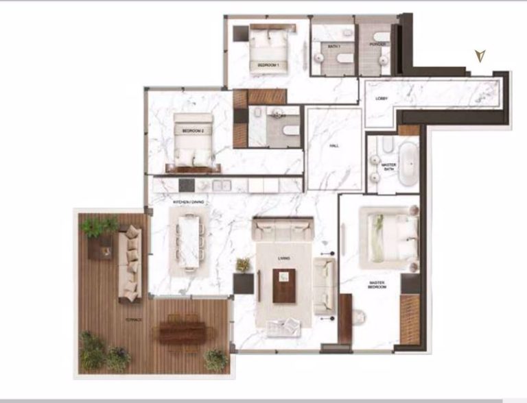 4 Bedroom Apartment for Sale in Agios Tychonas, Limassol District