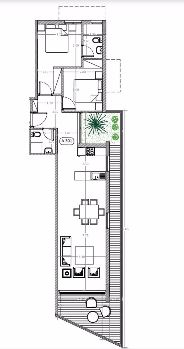 2 Bedroom Apartment for Sale in Nicosia – Lykavitos