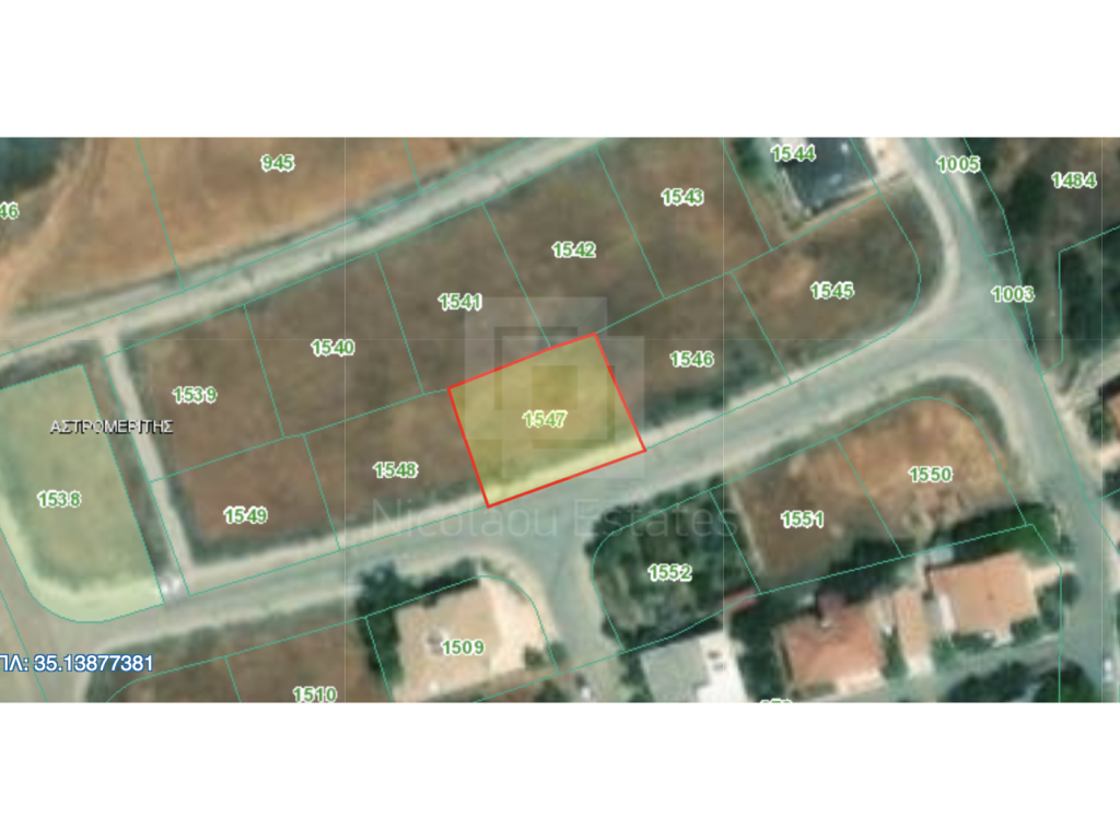 540m² Plot for Sale in Astromeritis, Nicosia District