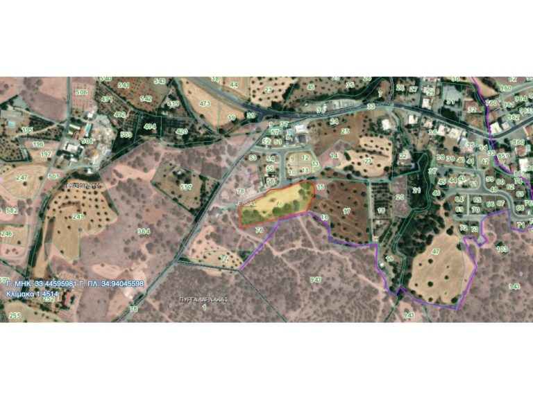 7,267m² Plot for Sale in Psevdas, Nicosia District