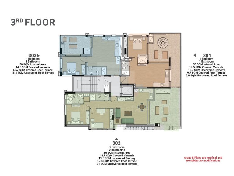 1 Bedroom Apartment for Sale in Engomi, Nicosia District