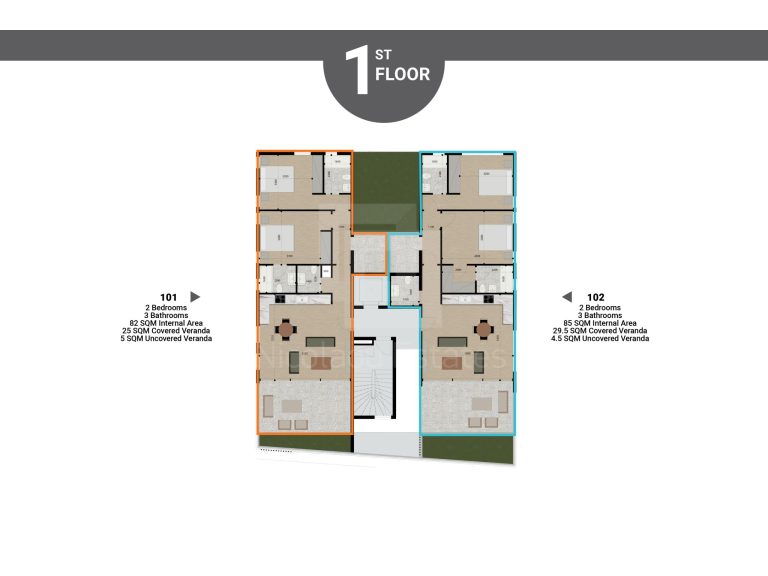 2 Bedroom Apartment for Sale in Nicosia District