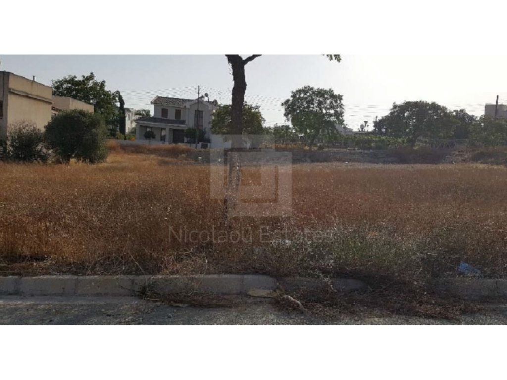 521m² Plot for Sale in Nicosia – Pallouriotissa