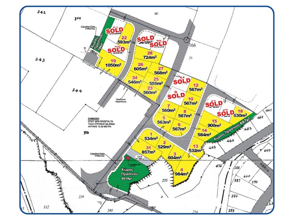 724m² Plot for Sale in Lakatamia, Nicosia District