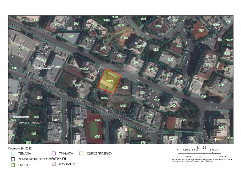 1,281m² Plot for Sale in Agioi Omologites, Nicosia District