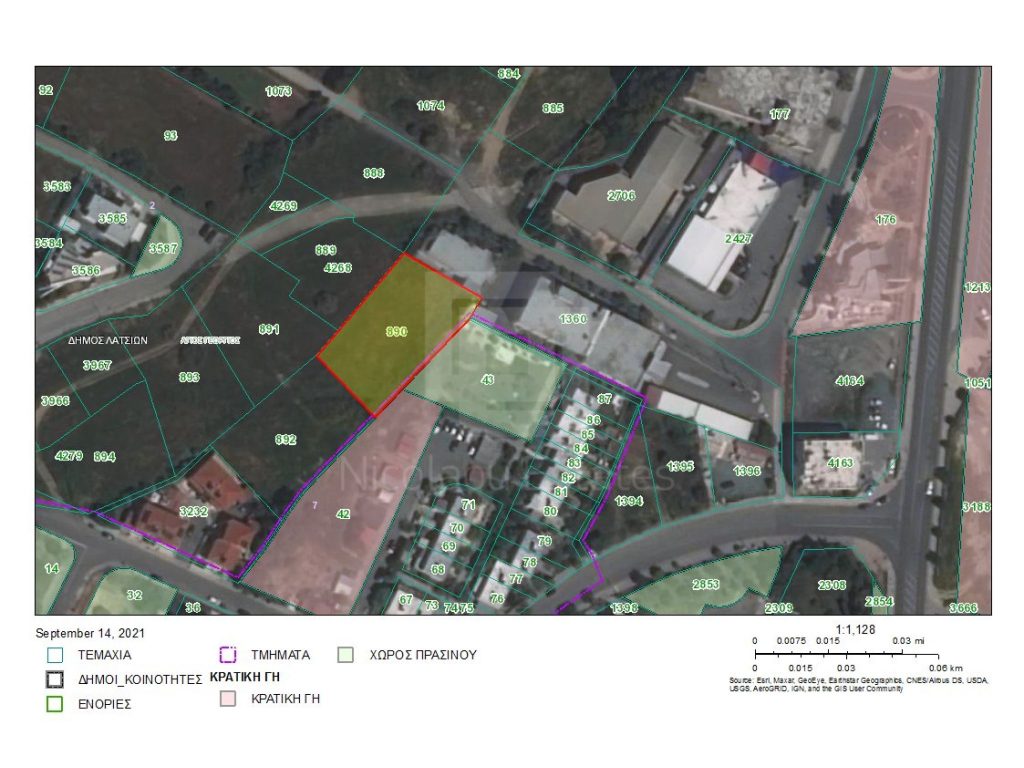 697m² Plot for Sale in Latsia, Nicosia District