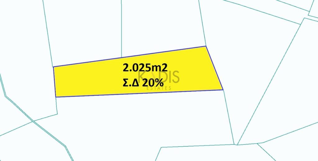 2,025m² Plot for Sale in Paralimni, Famagusta District