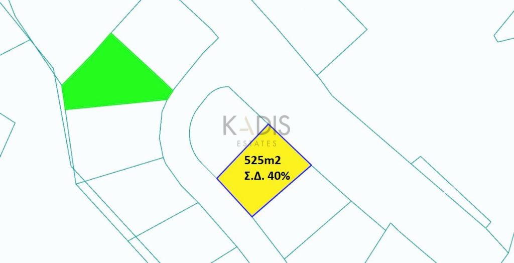 525m² Plot for Sale in Mosfiloti, Larnaca District