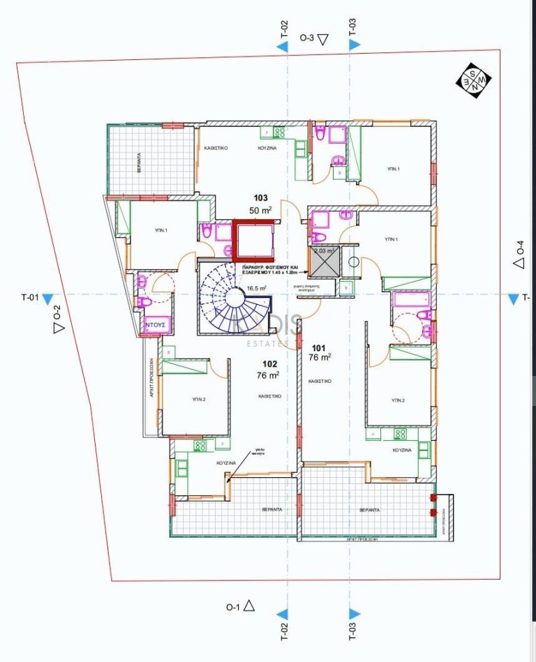 2 Bedroom Apartment for Sale in Aglantzia, Nicosia District