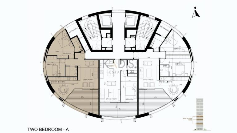 1 Bedroom Apartment for Sale in Nicosia District