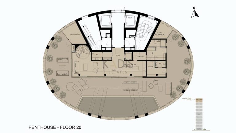 1 Bedroom Apartment for Sale in Nicosia District