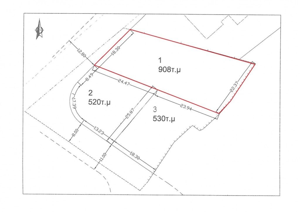 908m² Plot for Sale in Kokkinotrimithia, Nicosia District