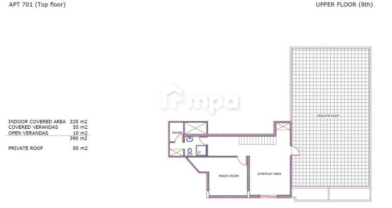 4 Bedroom Apartment for Sale in Agioi Omologites, Nicosia District