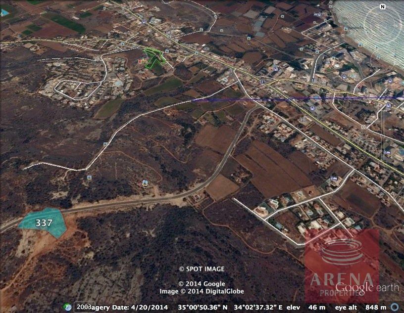 6,687m² Land for Sale in Protaras, Famagusta District