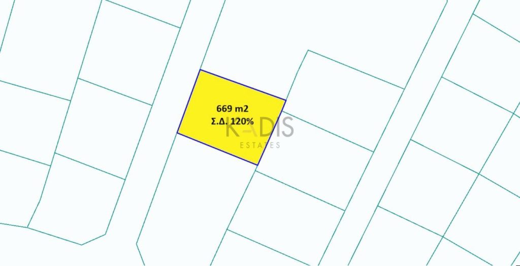 669m² Plot for Sale in Aglantzia, Nicosia District