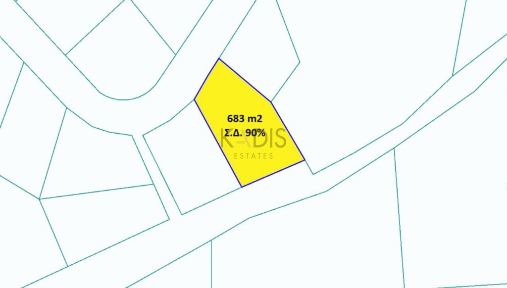 683m² Plot for Sale in Klirou, Nicosia District