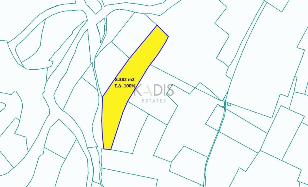 8,382m² Plot for Sale in Dali, Nicosia District