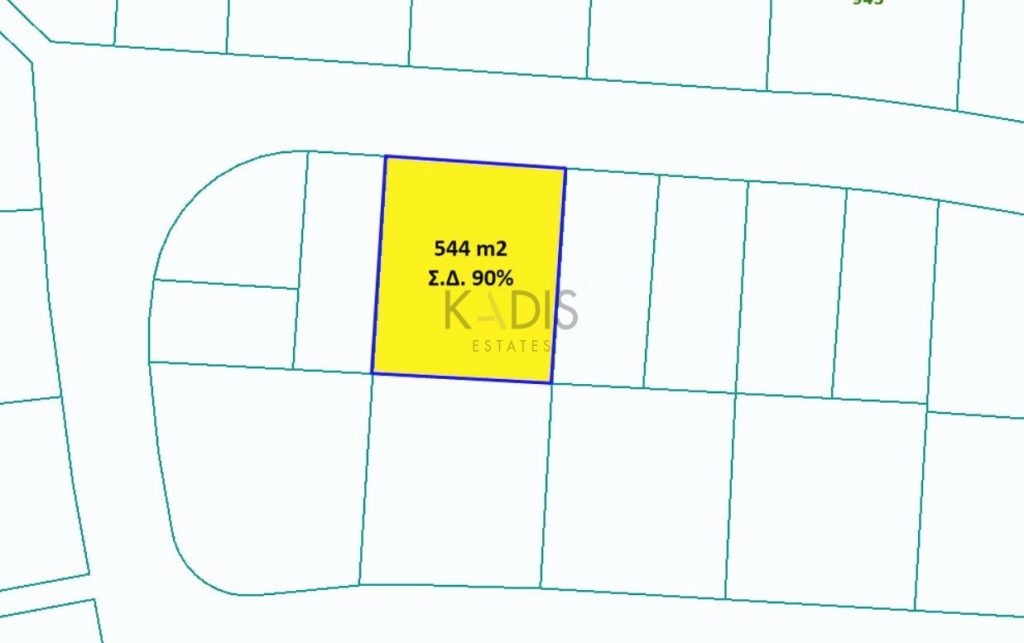 544m² Plot for Sale in Nicosia District