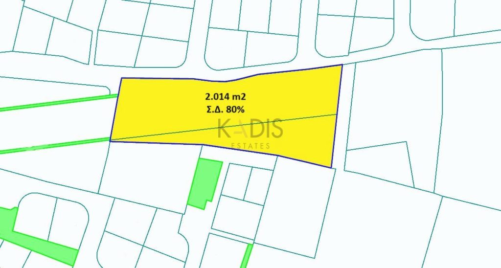 2,014m² Plot for Sale in Nicosia District