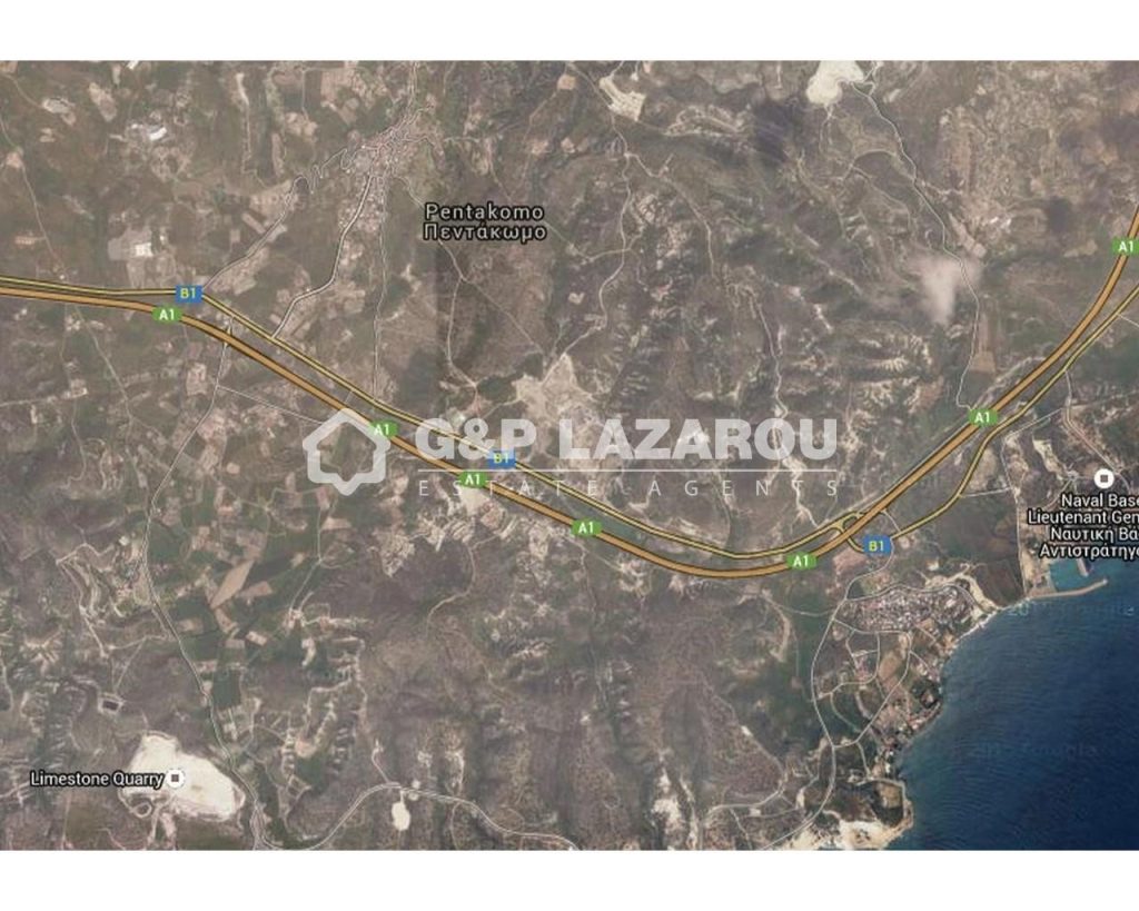 6,355m² Plot for Sale in Pentakomo, Limassol District