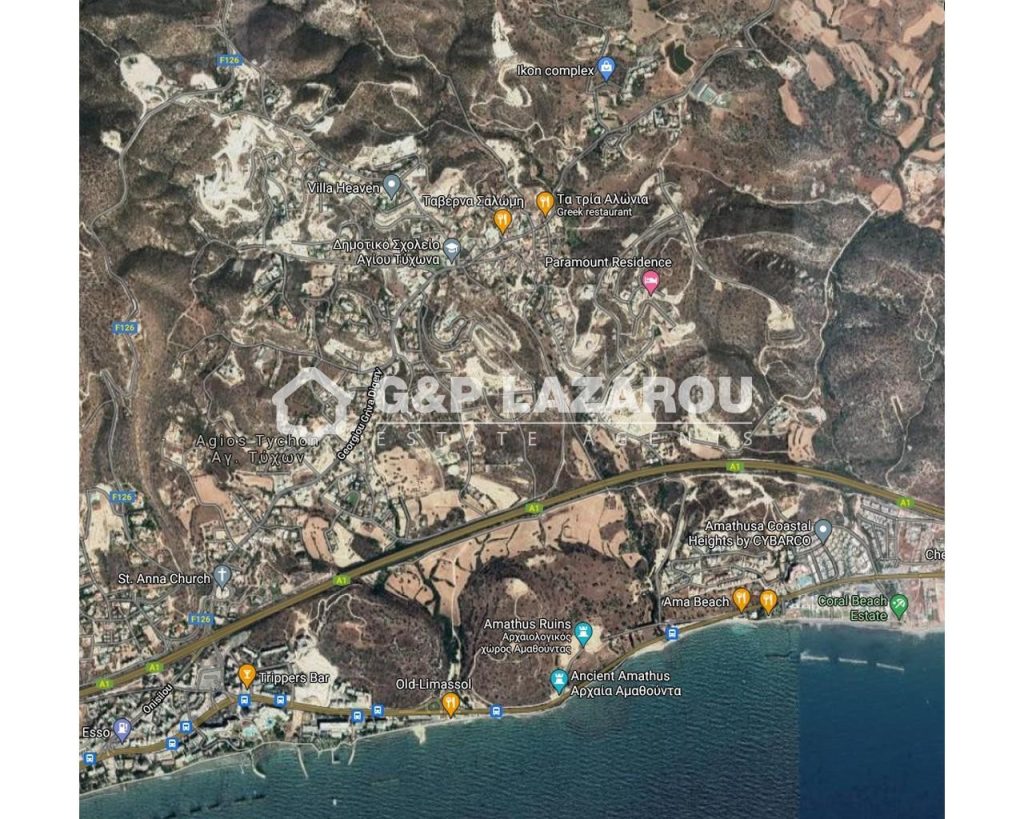 837m² Plot for Sale in Agios Tychonas, Limassol District