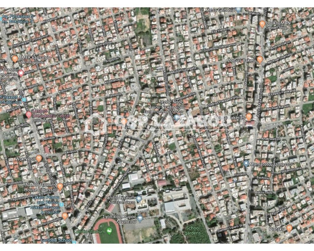 1,207m² Plot for Sale in Limassol – Kapsalos