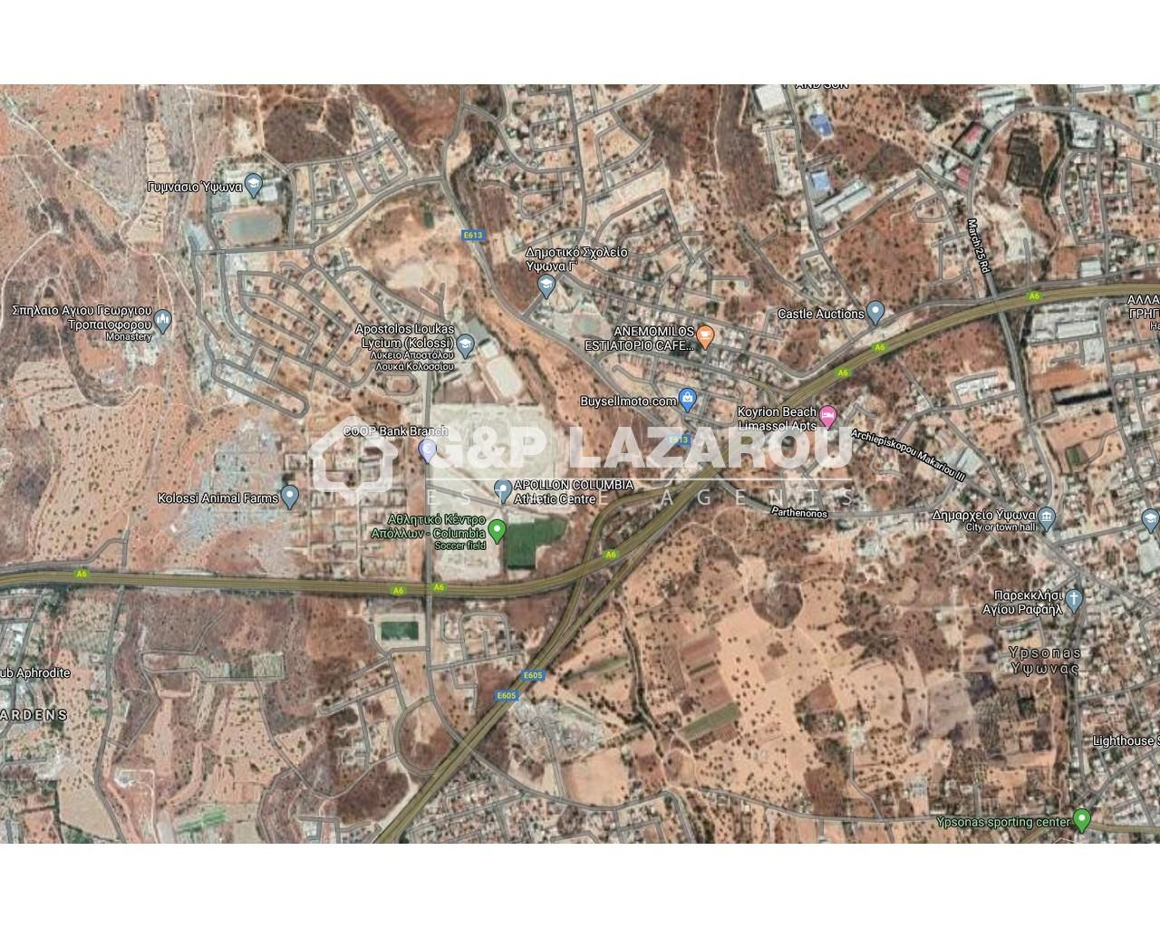 4,350m² Land for Sale in Ypsonas, Limassol District