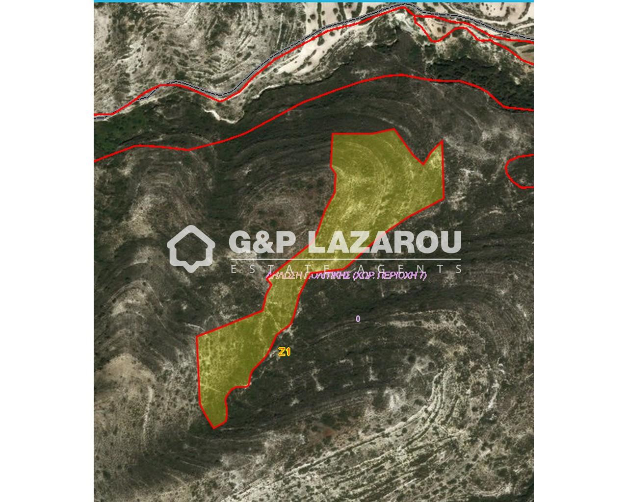 26,812m² Plot for Sale in Palodeia, Limassol District