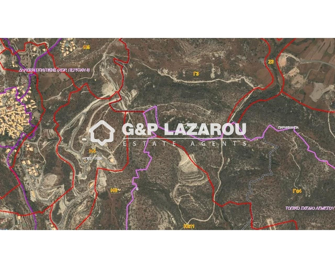 13,676m² Plot for Sale in Parekklisia, Limassol District