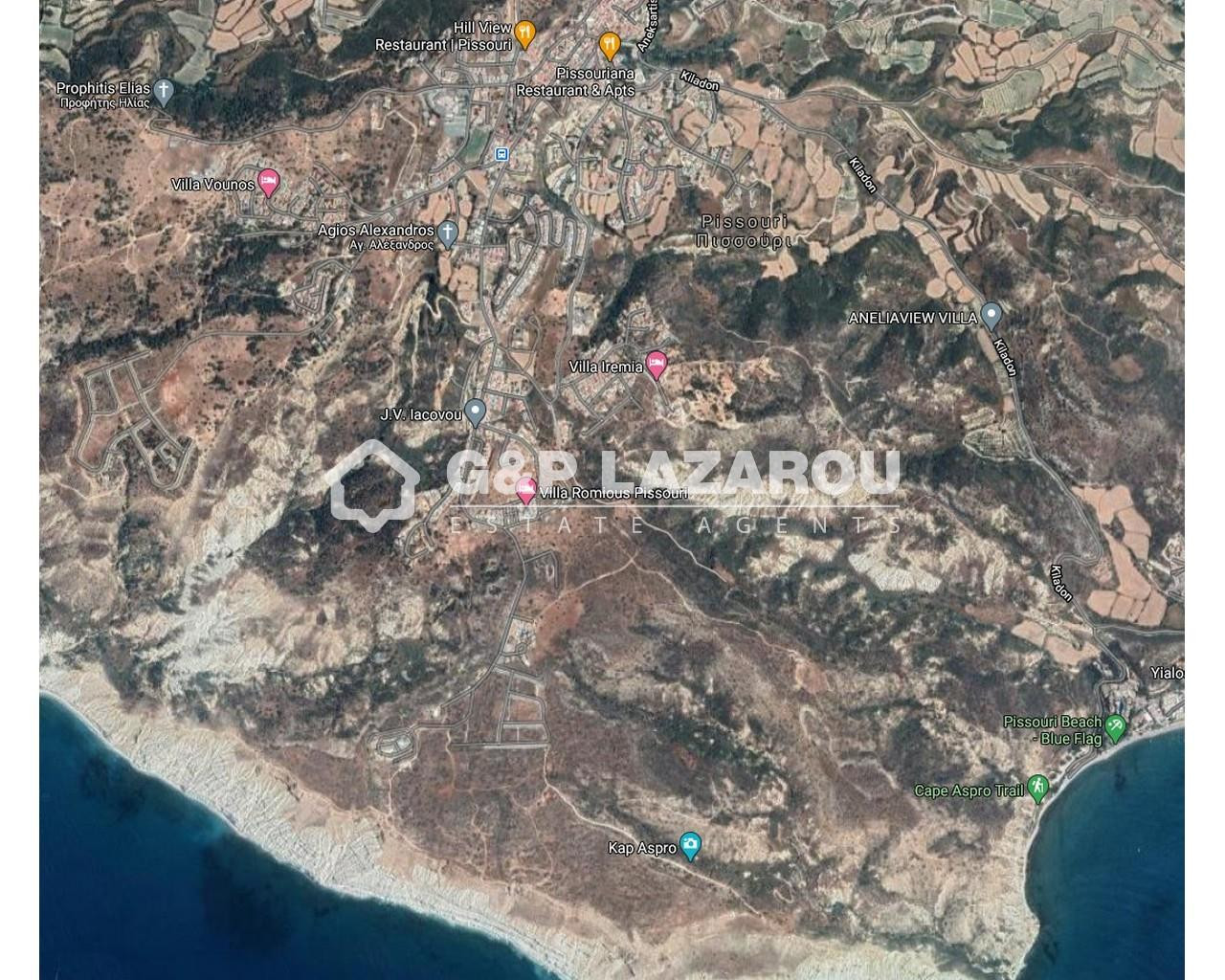 2,249m² Plot for Sale in Pissouri, Limassol District