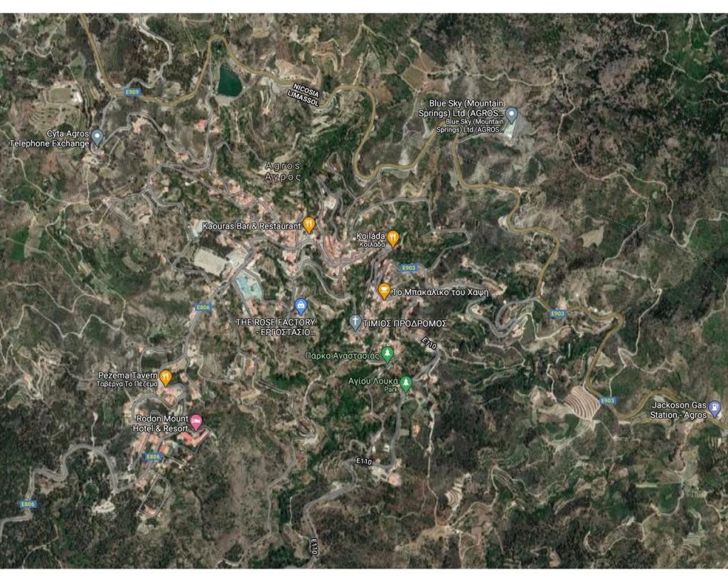 2,695m² Plot for Sale in Agros, Limassol District