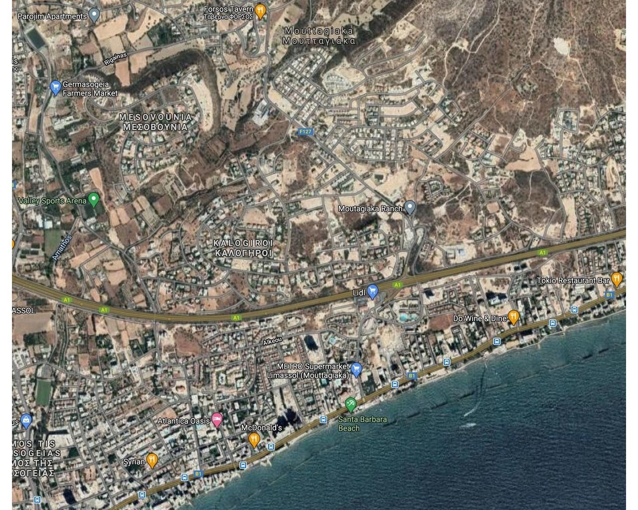 1,499m² Plot for Sale in Mouttagiaka, Limassol District