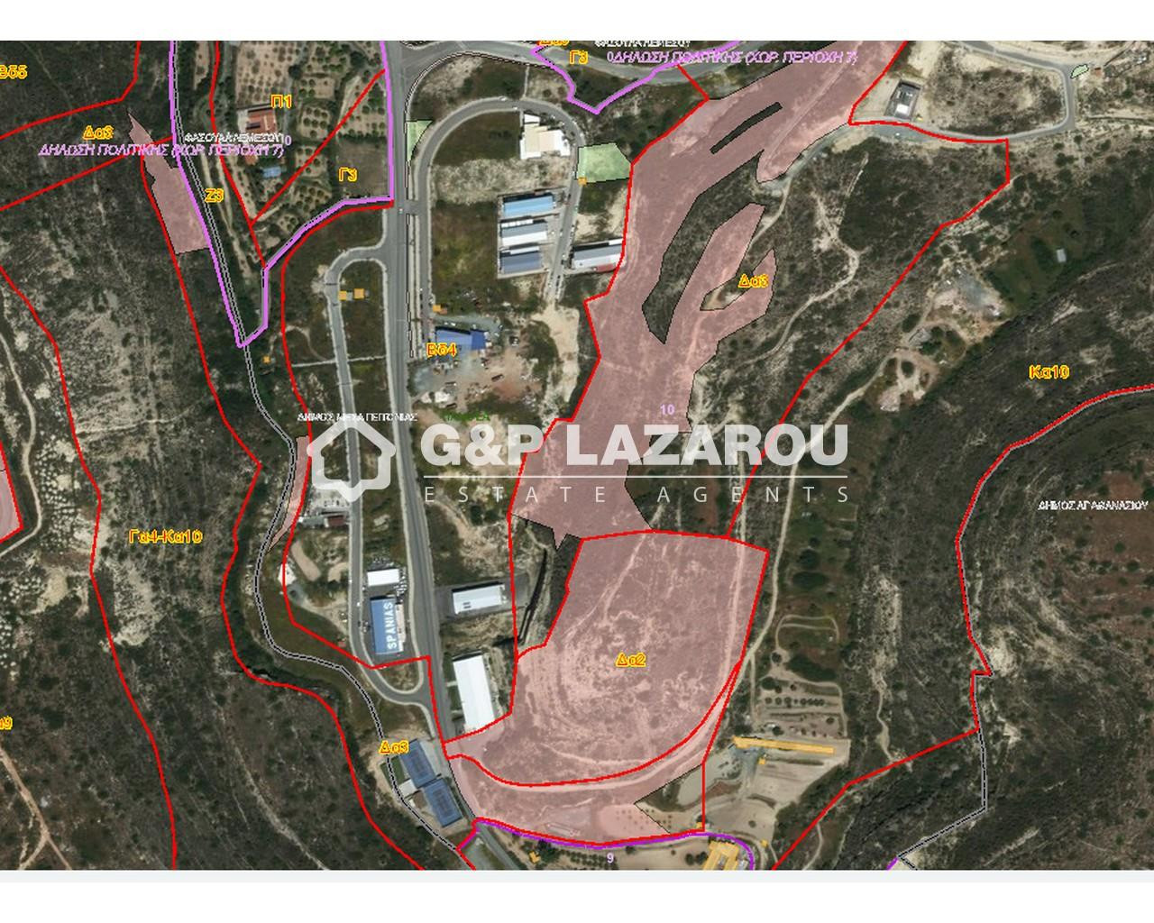 7,404m² Plot for Sale in Limassol – Mesa Geitonia