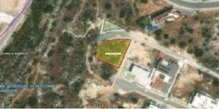 805m² Plot for Sale in Limassol – Αgios Athanasios