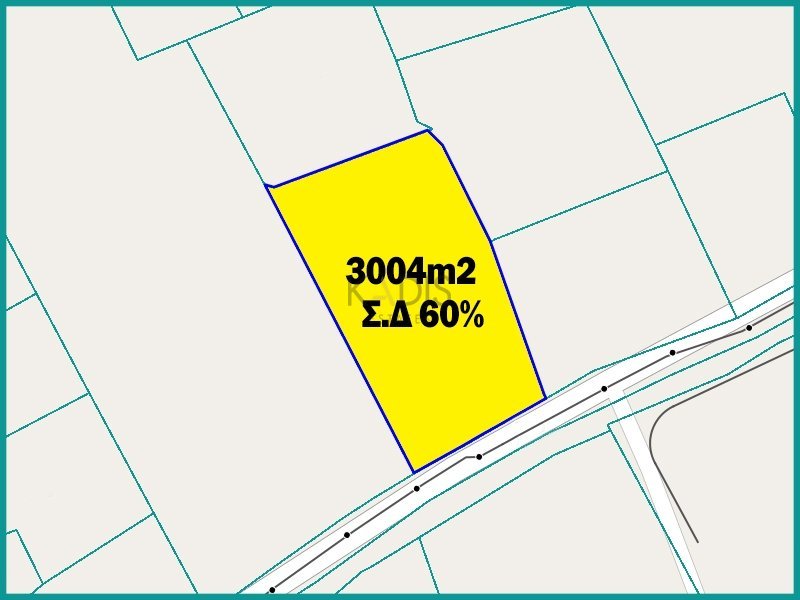 3,004m² Plot for Sale in Dali, Nicosia District