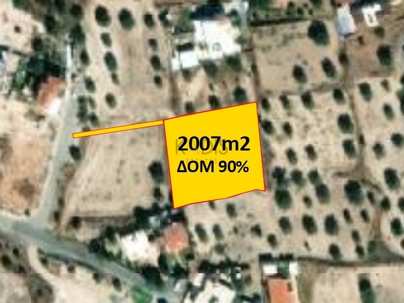 2,007m² Plot for Sale in Alampra, Nicosia District