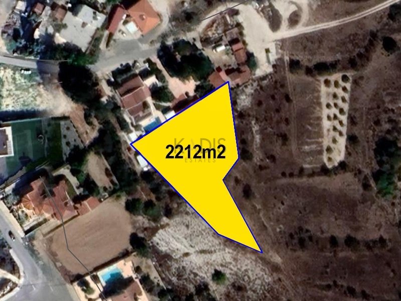 2,212m² Plot for Sale in Dali, Nicosia District