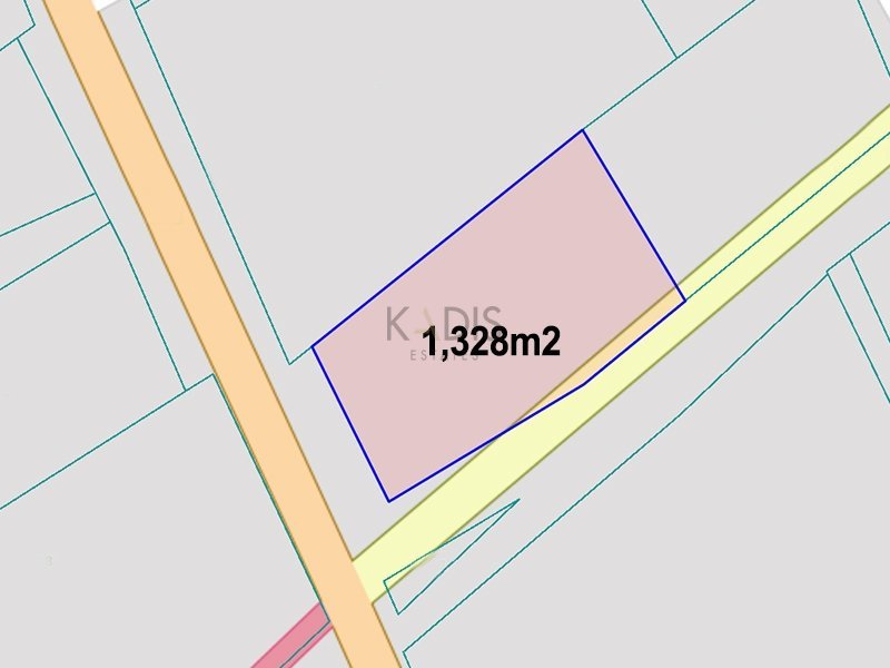 1,288m² Plot for Sale in Alampra, Nicosia District
