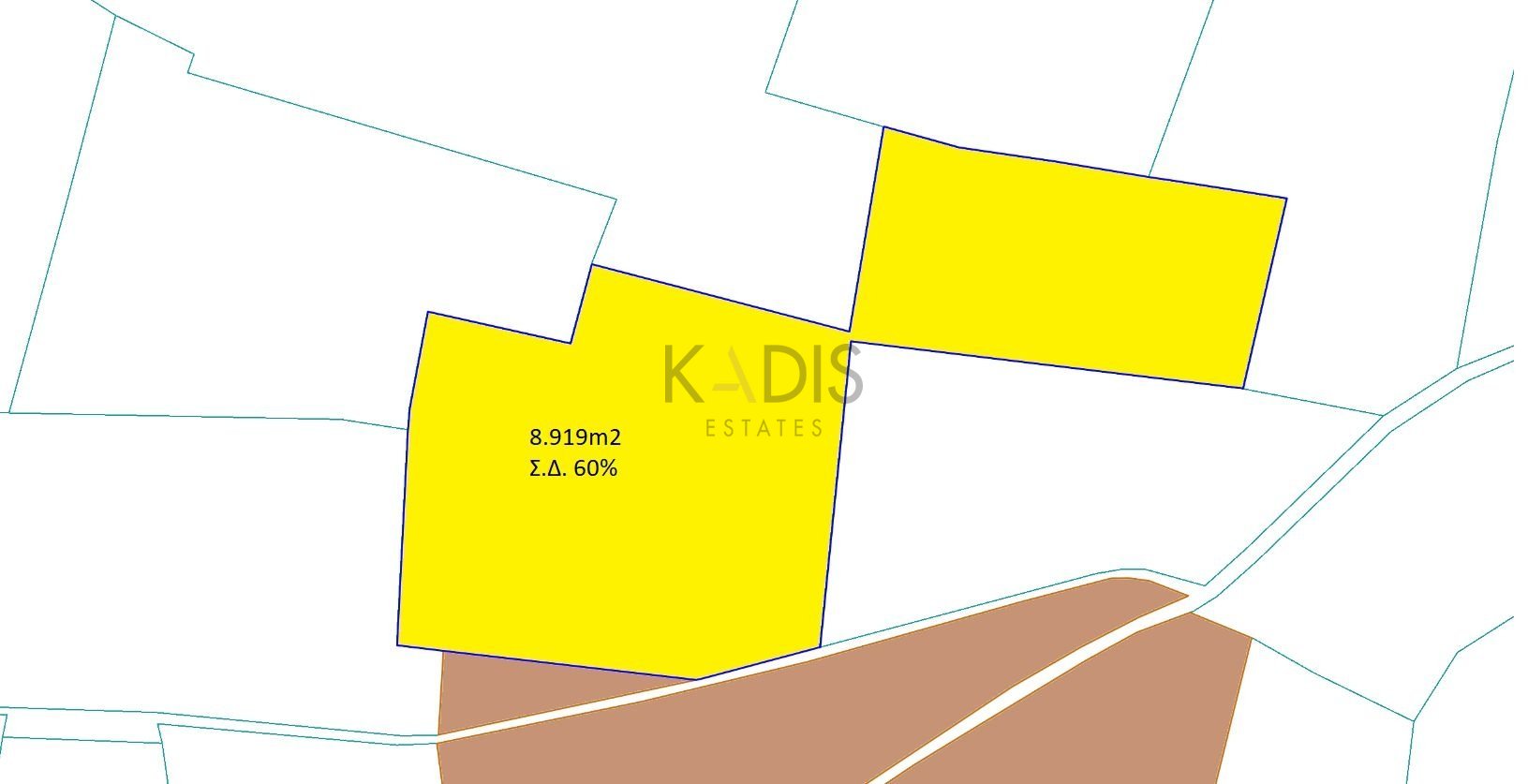 8,919m² Plot for Sale in Geri, Nicosia District