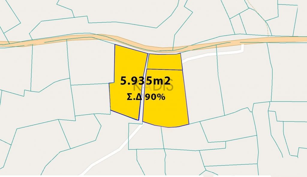 5,935m² Plot for Sale in Lympia, Nicosia District