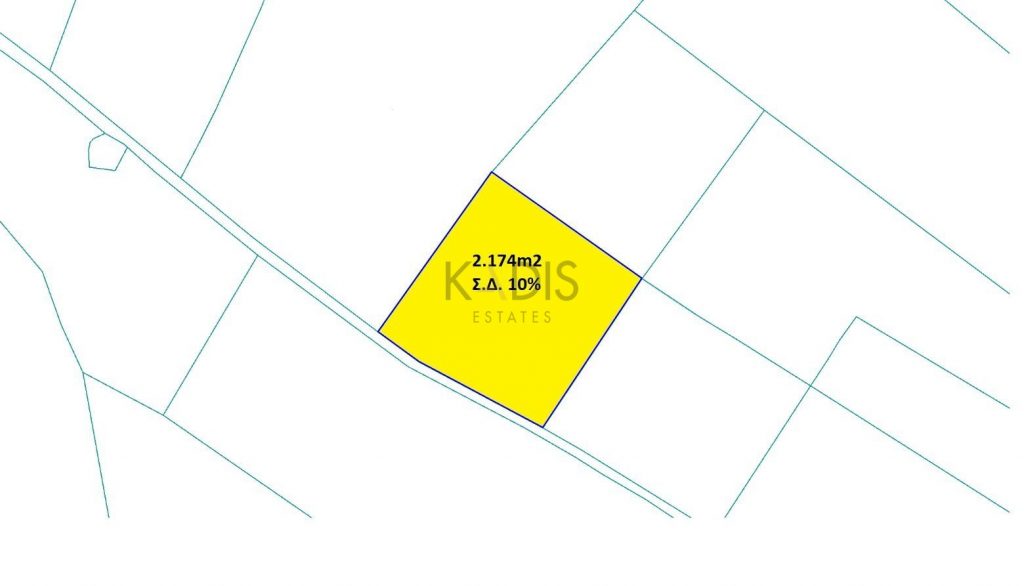 2,174m² Plot for Sale in Dali, Nicosia District