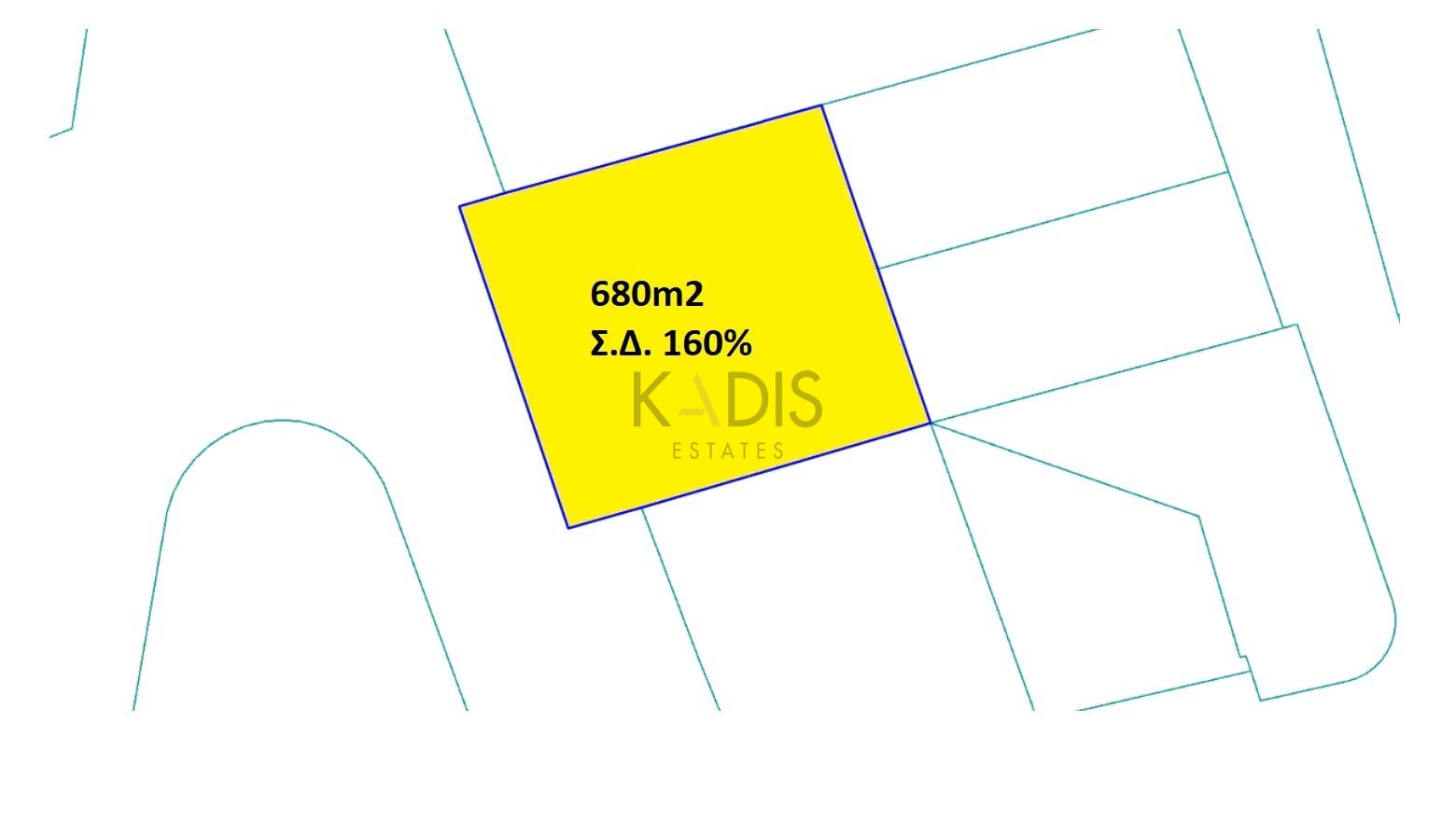 680m² Plot for Sale in Nicosia District