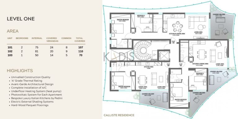 3 Bedroom Apartment for Sale in Engomi, Nicosia District