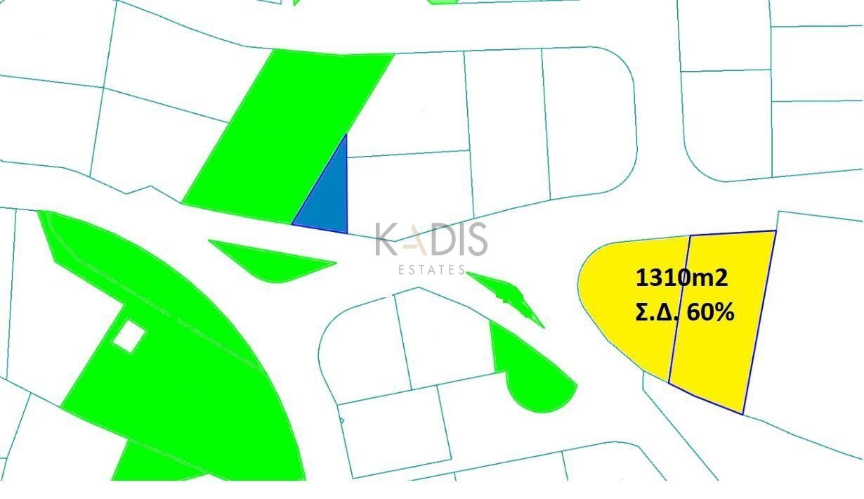 1,310m² Plot for Sale in Geri, Nicosia District