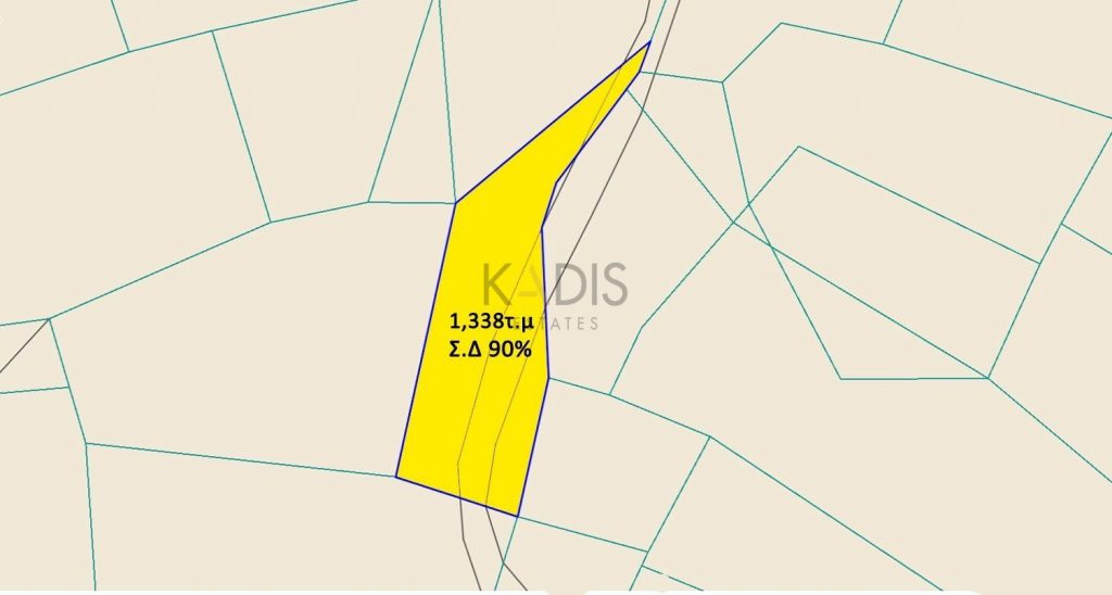 1,338m² Plot for Sale in Tochni, Larnaca District