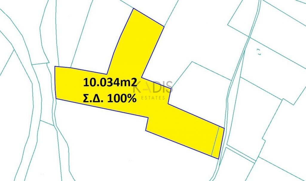 10,034m² Plot for Sale in Dali, Nicosia District