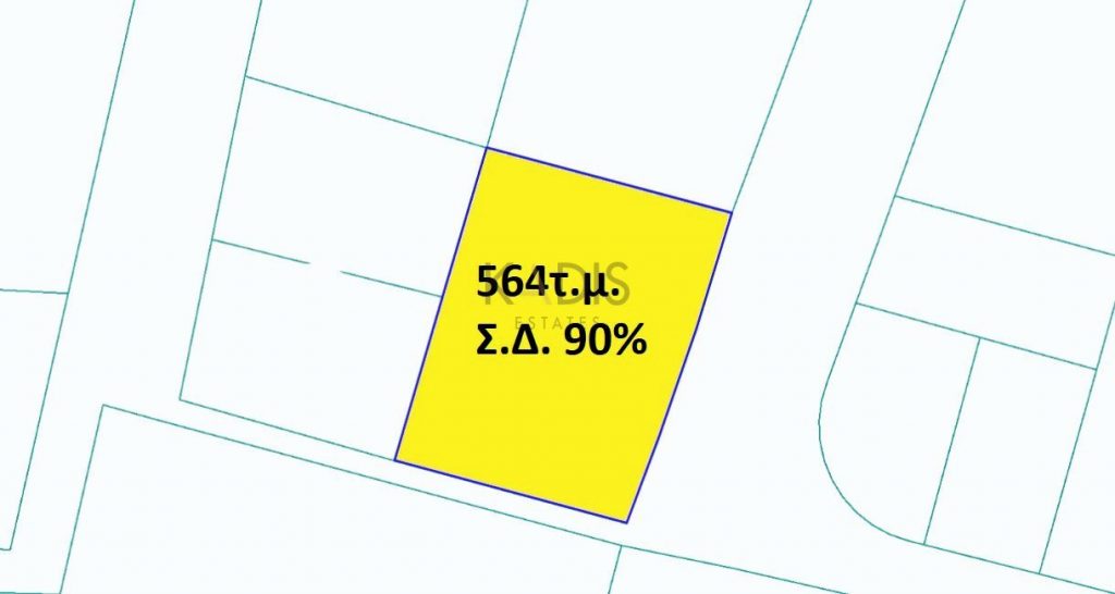 564m² Plot for Sale in Nicosia District