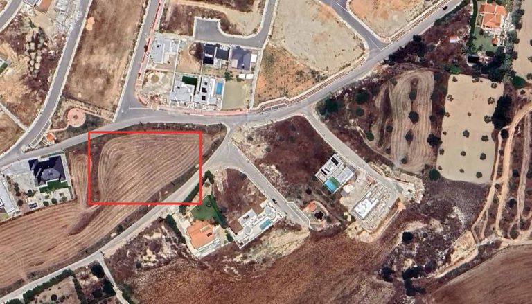 628m² Residential Plot for Sale in GSP Area, Nicosia District